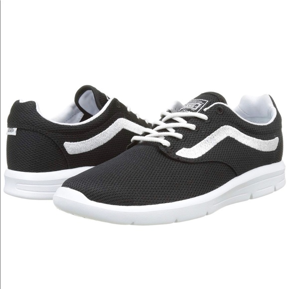 vans iso 1.5 black and white